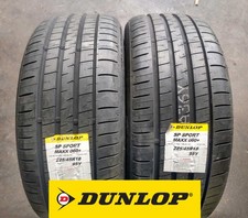2x 225/45 R18 Dunlop SP sport