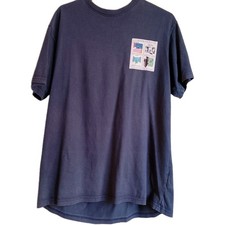 Weird Fish Genesfish Genesis Albums funny parody T-shirt. Mens. Size Large