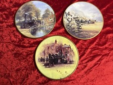 Three Caverswall Wall Plates