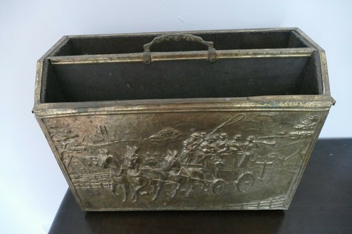 Brass repousse exterior - repousse, design