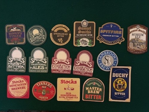 Brewery beer mat collection - uk,