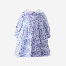 Rachel Riley, Daisy Flannel Pleated Dress And Bloomers, 12-18 Months RR006/6