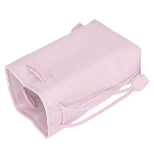 Leather drawstring pouch - drawstring,