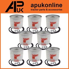 8x Fleetguard Fuel Filter for Massey Ferguson 565 575 590 665 675 690 Tractor
