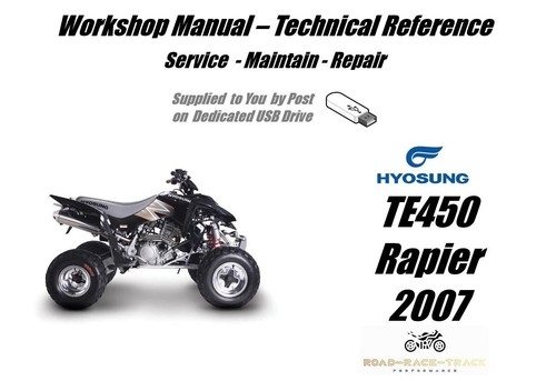 Hyosung te450 rapier service - hyosung,