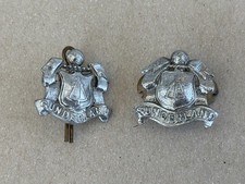 OBSOLETE SUNDERLAND POLICE COLLAR BADGES (Not An Exact Pair)