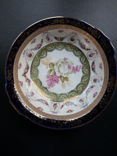 Antique cobalt blue - blue, porcelain