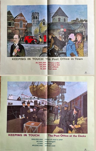 Large 1960 gpo posters - large, 1960’s