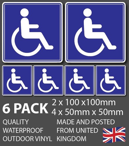 Disabled car stickers - car,