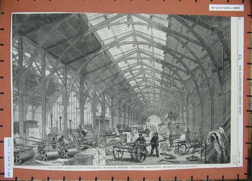 Original old antique print - original,
