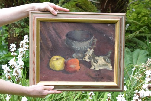 Kai federspiel mid century oil - kai,