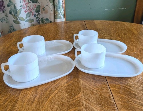 Vtg federal glass - milk,