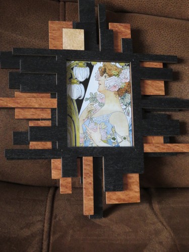 Printed double layer wood - printed,
