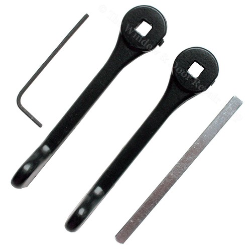 Lever set for - set, sliding