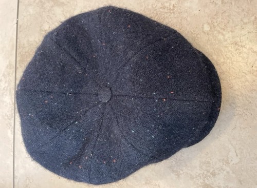 Harris tweed flat cap hat