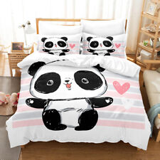 Cute Panda Kids Quilt Duvet