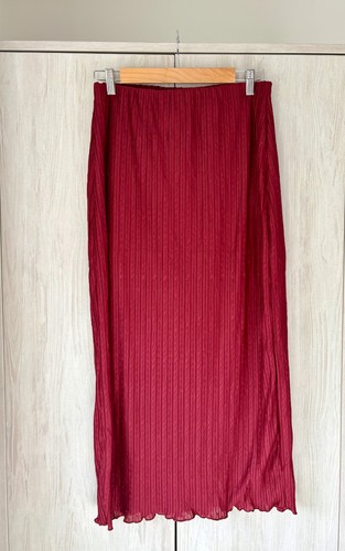 Zara deep red burgundy fine - zara, red/burgundy