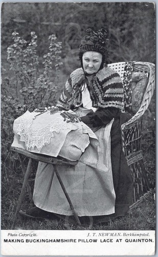 Quainton antique postcard - quainton,