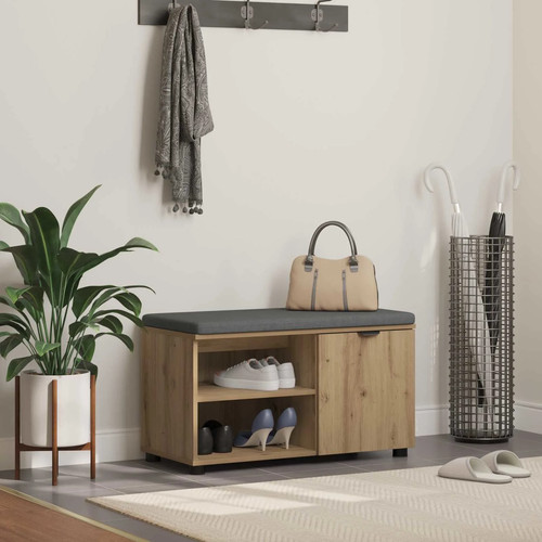 Hall bench artisan oak - hall,