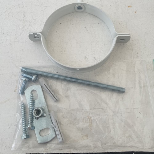 100mm flue pipe support - flue,