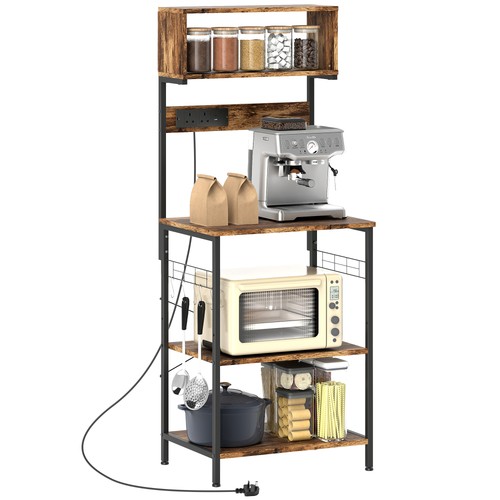 Homcom bakers rack - with, power