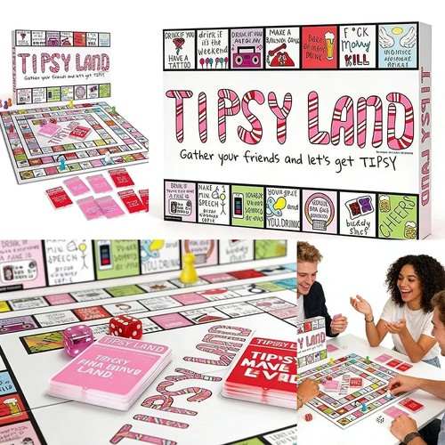 Tipsy land drinking - land, for