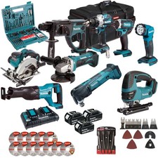 Makita 18V 9 Piece Combo Tool