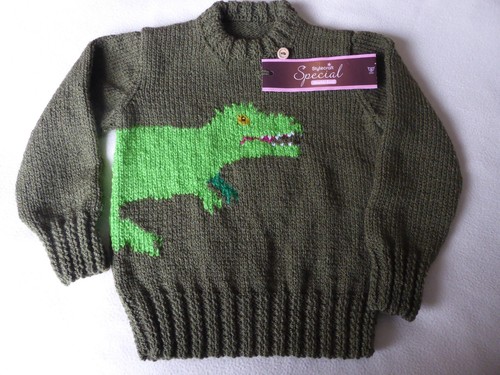 Hand knitted children - hand,