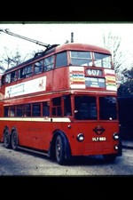LONDON TRANSPORT TROLLEYBUS (35MM SLIDE) LOT B117