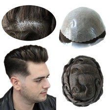 Durable Mens Hairpieces Human