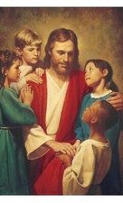 Jesus nazareth with kids - jesus,