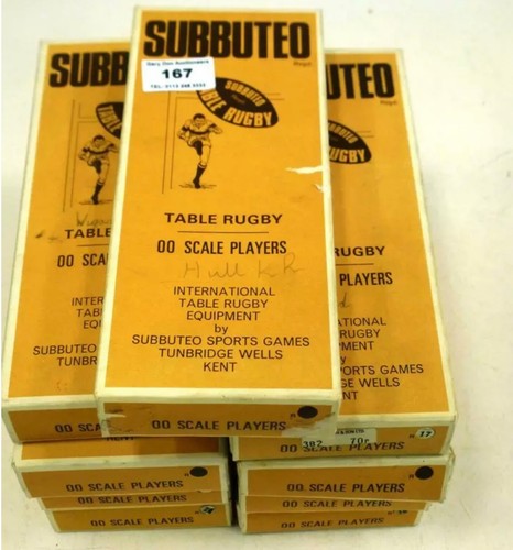 Rugby teams subbuteo - subbuteo, '70
