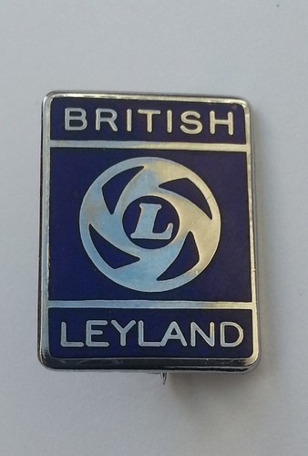 British leyland enamel lapel - leyland,