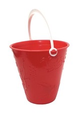 Kid's Plastic Bucket Beach Sand Castle Seaside Holiday Sand Pit Toy Summer Fun