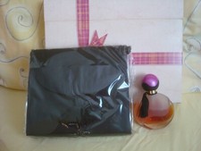 VINTAGE AVON FAR AWAY EAU DE PARFUM & BLACK EVENING BAG GIFT SET