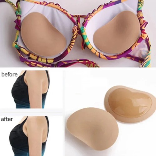 1pair silicone bra inserts - silicone,