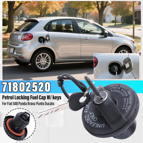 Petrol locking fuel cap - locking,