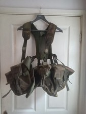 British Army DPM Webbing PLCE Belt Pouches Yoke Custom Set See Description/Pics
