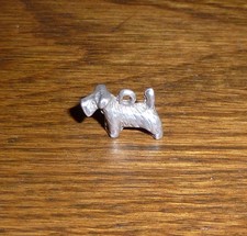 Scottie Dog Silver Charm, Mid
