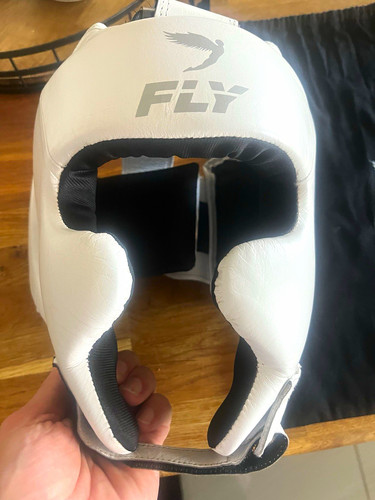 Fly boxing open face - open, headguard
