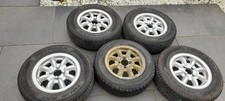 Genuine  Magnesium  Minilite  Wheels 13in X 5.1/2in   3 3/4in pcd