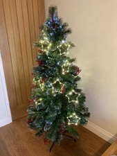 Premier Snow Tipped Fibre Optic LED Christmas Tree