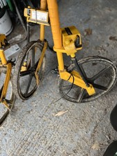 3x TRUMETER MEASURING WHEELS WITH STORAGE / CARRY BAG