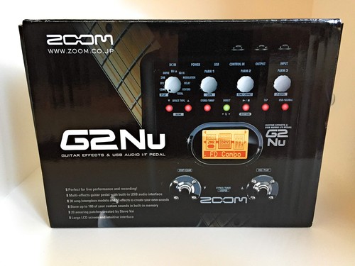 Zoom g2nu multi - g2nu, multi-effects