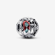 Pandora Disney Parks Nightmare Before Christmas True Love Jack & Sally Charm