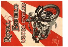 Picture Postcard> Royal Enfield Motorcycles, 500Cc Bullet (Repro) [Mayfair]