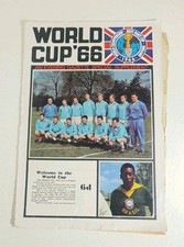 World Cup 1966 An Evening Gazette Special Supplement Pele Very Rare 