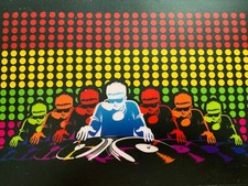 7 DJ       FLASHING T SHIRT