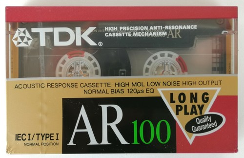 Tdk 100 cassette single - tdk,