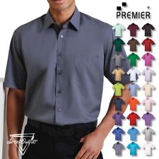 Mens Short Sleeve Poplin Shirt